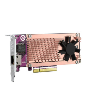 Buy QNAP QM2 2 x PCIe Gen3 NVMe SSD and 10GbE Expansion Card QM2-2P10G1TB 