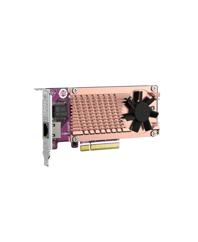 Buy QNAP QM2 2 x PCIe Gen3 NVMe SSD and 10GbE Expansion Card QM2-2P10G1TB 