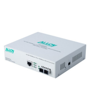 Buy Alloy POE3000 Series 10/100/1000Base-T PoE+ RJ-45 to 1000Base-SX Multimode Converter POE3000LC