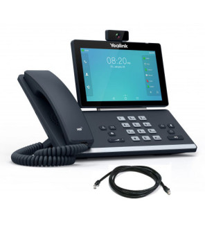 Yealink 16 Line HD IP Phone with HD Video Camera SIP-T58W-C