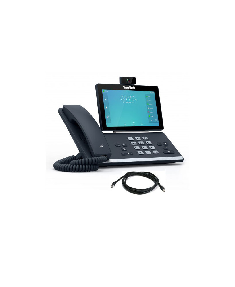 Yealink 16 Line HD IP Phone with HD Video Camera SIP-T58W-C