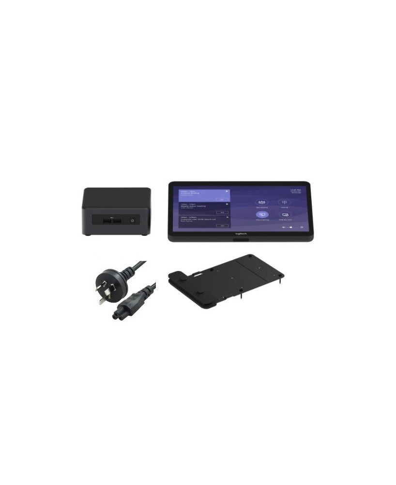 Buy Bundle Logitech Intel NUC 11 Pro Kit NUC11TNKI5 with Tap Jumpstart Support, Tap 10.1" Touch Screen, Blupeak 50CM Power Cable and Tap PC Mount with Cable Retention TAPMSTBASEINT