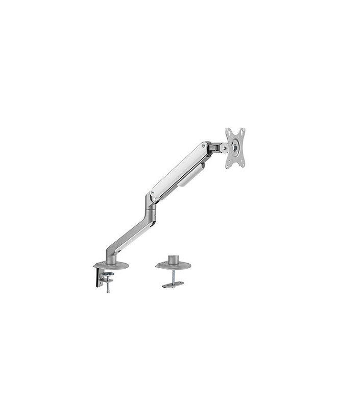 Buy Brateck Single Monitor Economical Spring-Assisted Monitor Arm in Matte Grey LDT63-C012-S for 17"-32" Monitors