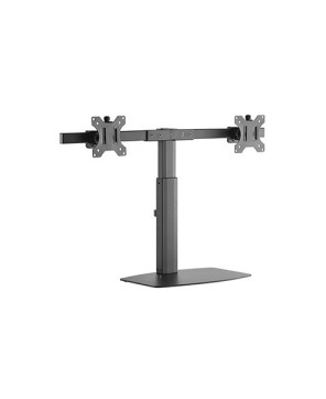 Buy Brateck Dual Screen Pneumatic Vertical Lift Monitor Stand LDS-22T02 for 17″-27″ Monitors