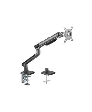 Buy Brateck Single Monitor Premium Slim Aluminum Spring-Assisted Monitor Arm in Space Grey LDT49-C012-B for 17″-32″ Monitors