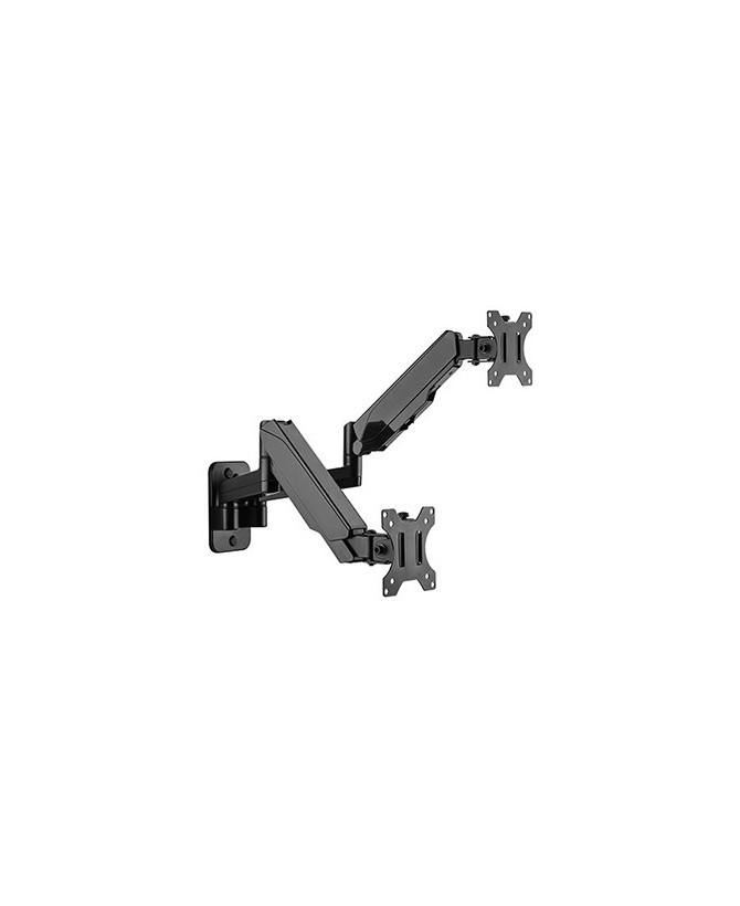 Buy Brateck Dual Monitor Wall Mounted Gas Spring Monitor Arm LDA30-114 for 17"-32" Monitors