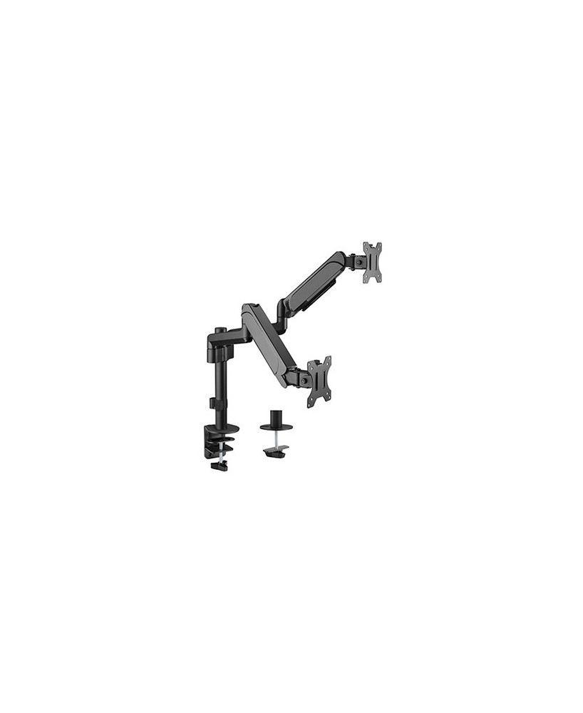 Buy Brateck Dual Monitors Pole-Mounted Gas Spring Monitor Arm LDT48-C024 for 17"-32" Monitors