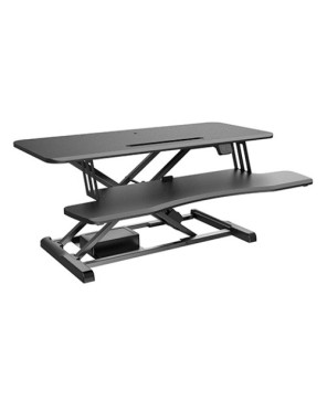 Buy Brateck DWS15-02 Electric Sit Stand Desk with Keyboard Tray Deck