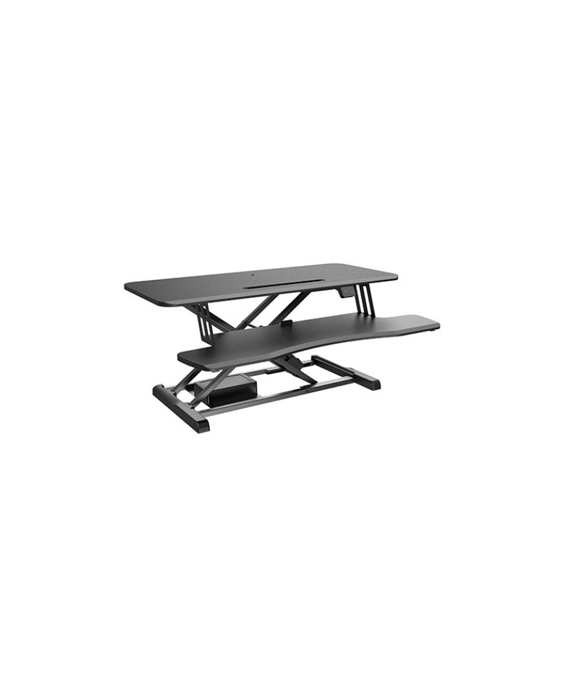 Buy Brateck DWS15-02 Electric Sit Stand Desk with Keyboard Tray Deck