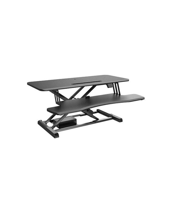 Buy Brateck DWS15-02 Electric Sit Stand Desk with Keyboard Tray Deck