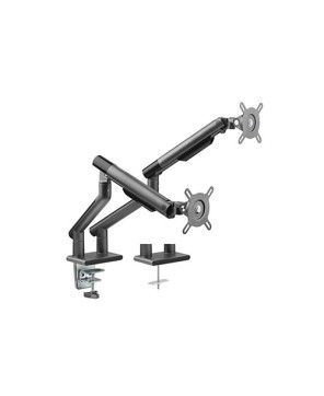 Buy Brateck Dual Monitor Premium Slim Aluminum Spring-Assisted Monitor Arm LDT49-C024-B for 17"-32" Monitors