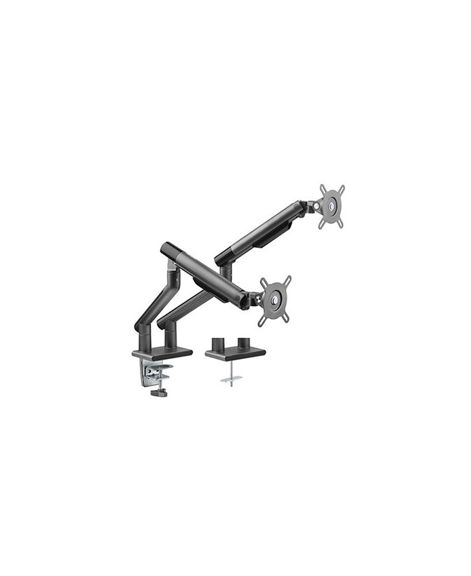 Buy Brateck Dual Monitor Premium Slim Aluminum Spring-Assisted Monitor Arm LDT49-C024-B for 17"-32" Monitors