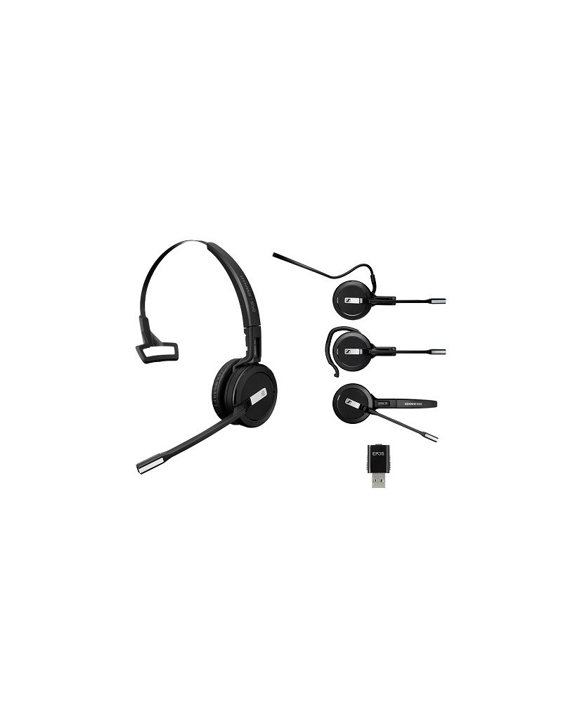 Buy EPOS | SENNHEISER IMPACT SDW 5011 Wireless DECT Monaural Headset with USB DECT Dongle 1000300