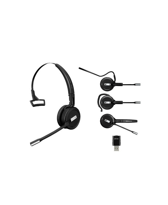 Buy EPOS | SENNHEISER IMPACT SDW 5011 Wireless DECT Monaural Headset with USB DECT Dongle 1000300