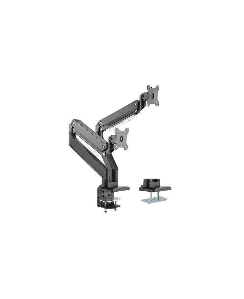 Buy Brateck Dual Monitors Aluminum Heavy-Duty Gas Spring Monitor Arm MABT-LDT23-C024 for 17‘-35’ Monitors