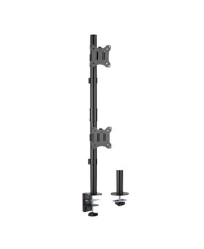 Buy Brateck Vertical Pole Mount Dual-Screen Monitor Mount LDT57-C02V Fit Most 17"-32" Monitors