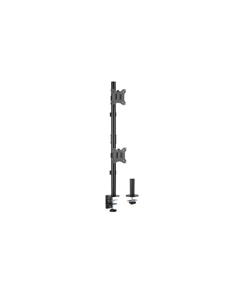 Buy Brateck Vertical Pole Mount Dual-Screen Monitor Mount LDT57-C02V Fit Most 17"-32" Monitors