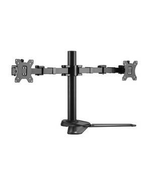 Buy Brateck Dual Free Standing Monitors Affordable Steel Articulating Monitor Stand LDT33-T024