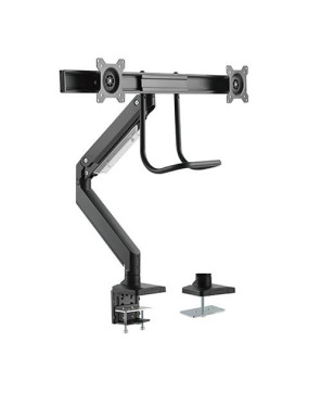 Buy Brateck Dual Monitors Aluminum Heavy-Duty Gas Spring Monitor Arm with Handle LDT23-C022