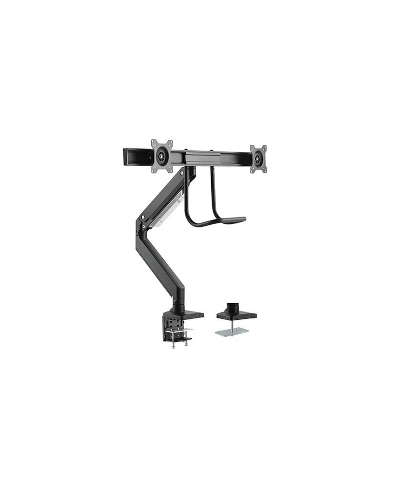 Buy Brateck Dual Monitors Aluminum Heavy-Duty Gas Spring Monitor Arm with Handle LDT23-C022