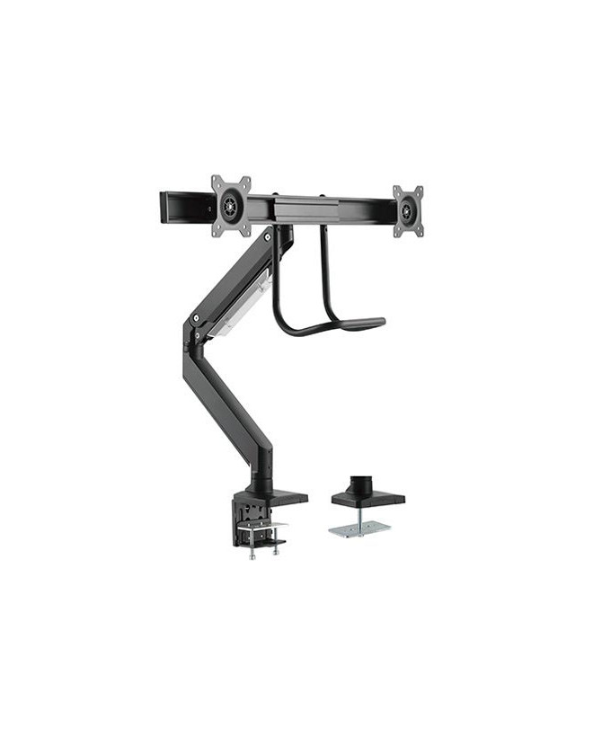 Buy Brateck Dual Monitors Aluminum Heavy-Duty Gas Spring Monitor Arm with Handle LDT23-C022