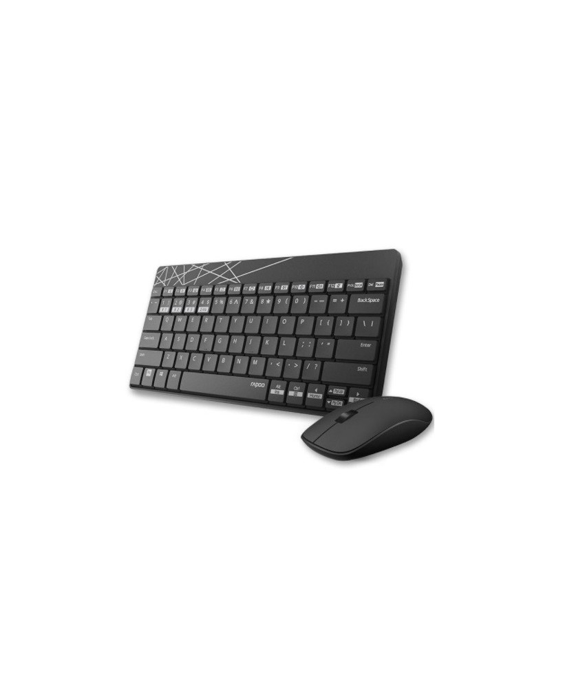 Buy Rapoo 8000M Compact Wireless Multi-mode Mouse and Keyboard