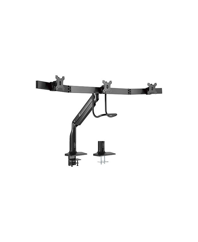 Buy Brateck Triple Monitors Select Gas Spring Aluminum Arm LDT43-C031 for 17"-32" Screen Size Monitor 