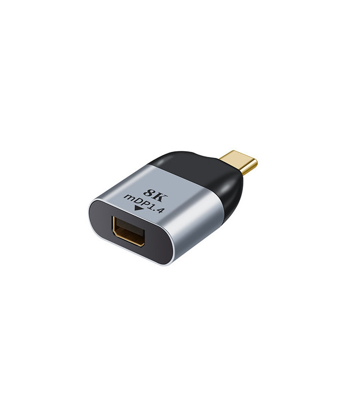 Buy Astrotek USB-C to Mini DP DisplayPort Male to Female Adapter AT-USBCMDP-MF