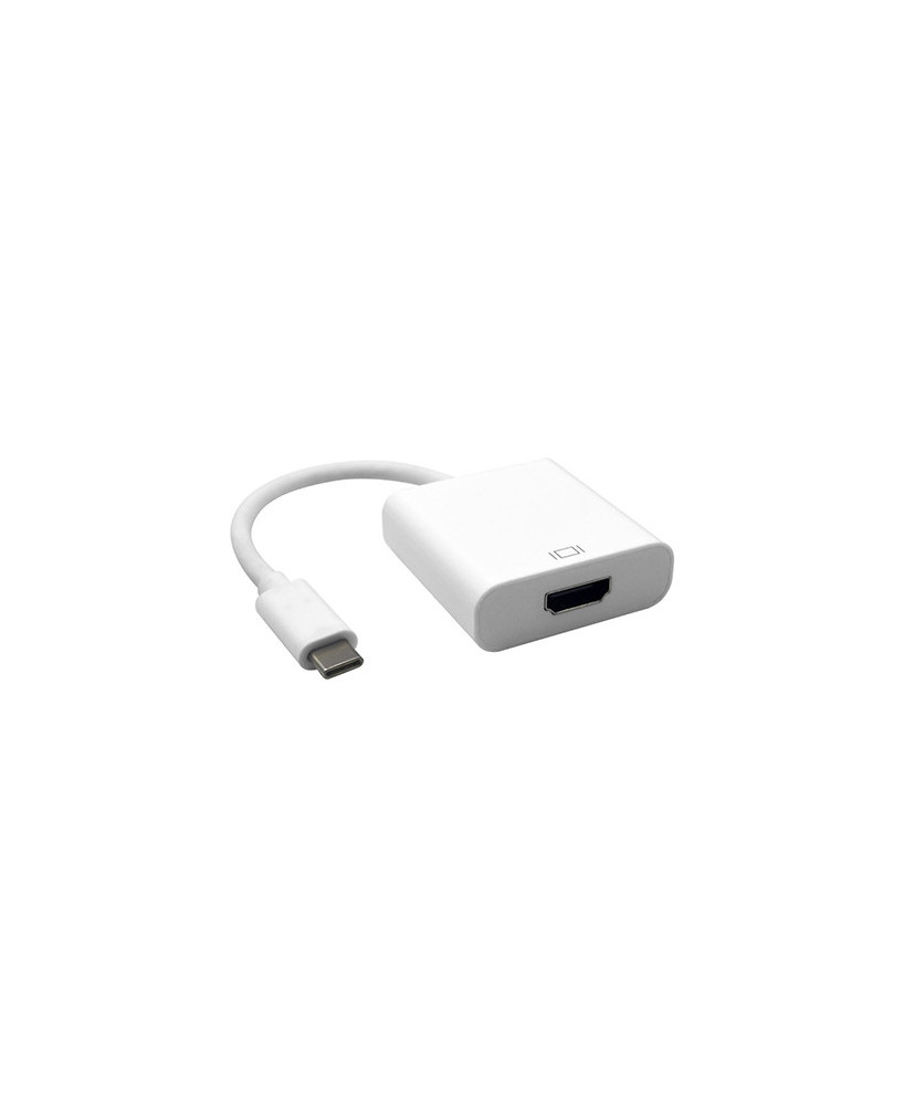 Buy Astrotek Thunderbolt USB 3.1 Type-C to HDMI Video Adapter in White AT-CMHDMI-MF for Apple Macbook, Chromebook