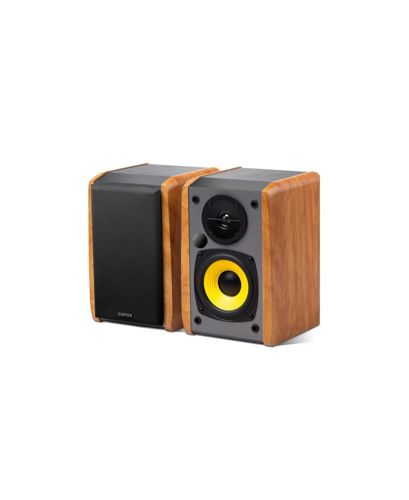 Buy Edifier R1010BT Bookshelf Bluetooth Studio Speaker in Brown R1010BT-BROWN