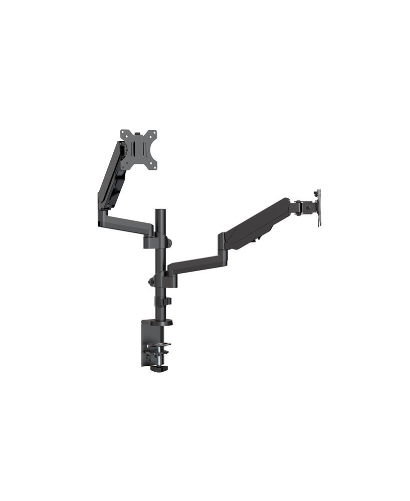 Buy Brateck Dual Arm Full Extension Gas Spring Monitor Mount LDT16-C024