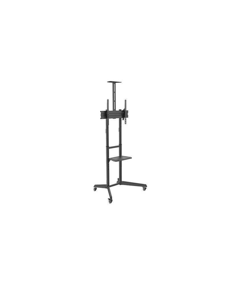 Buy Brateck Versatile & Compact Steel TV Cart with Top and Center Shelf T1040T for 37'-70' TVs Up to 50kg