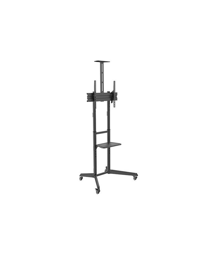 Buy Brateck Versatile & Compact Steel TV Cart with Top and Center Shelf T1040T for 37'-70' TVs Up to 50kg