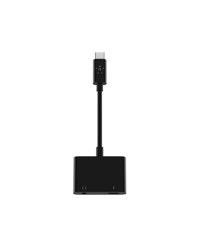 Buy Belkin RockStar 3.5mm Audio + USB-C™ Charge Adapter NPA004btBK Black