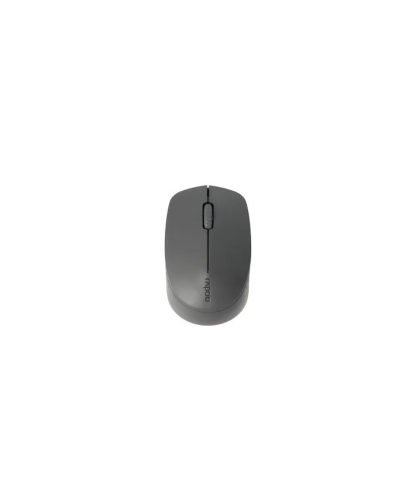 Buy Rapoo M100 2.4GHz Bluetooth Multi-mode Quiet Click Wireless Mouse in Black M100-Black