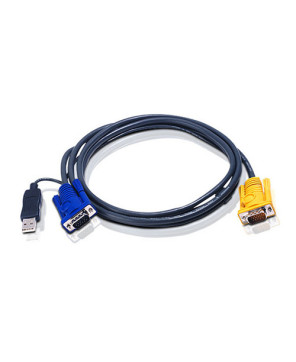 Aten 1.8m USB KVM Cable with 3-in-1 SPHD to VGA and USB 2L-5202UP