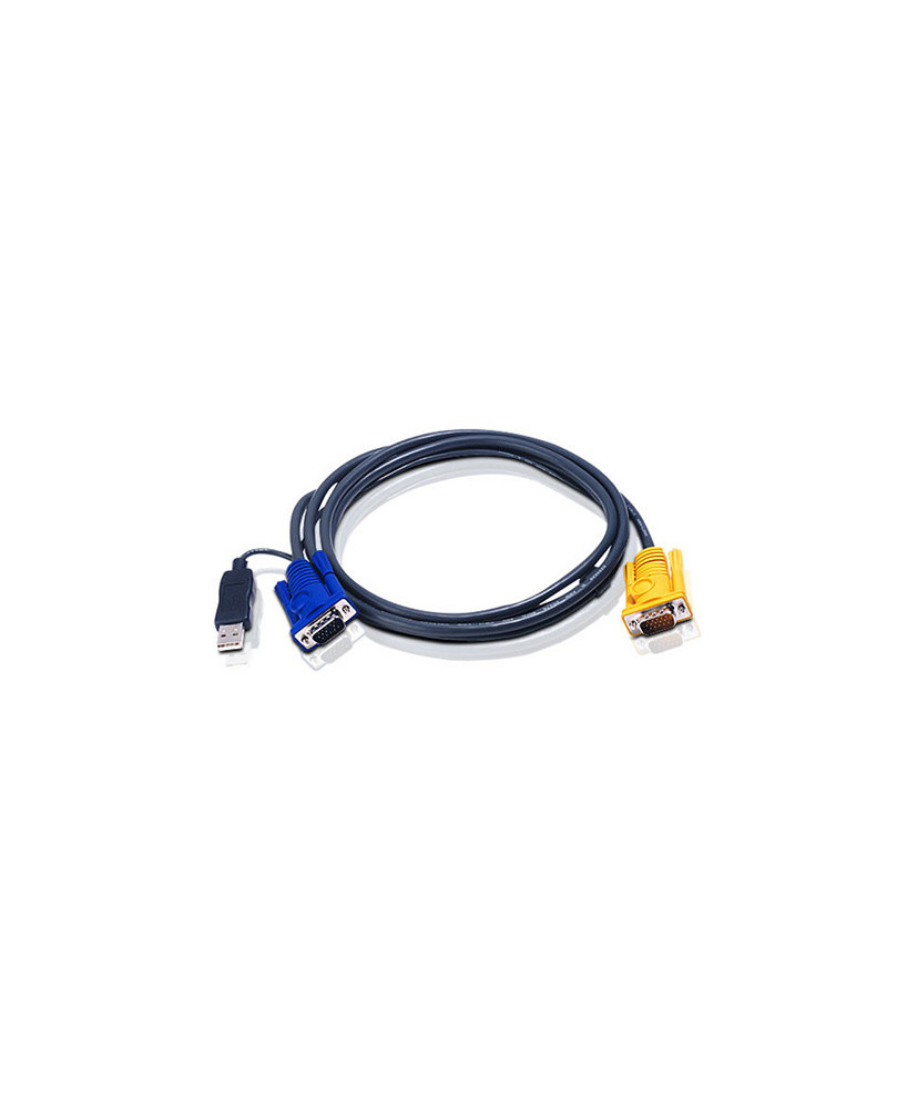 Buy Aten 1.8m USB KVM Cable with 3-in-1 SPHD to VGA and USB 2L-5202UP