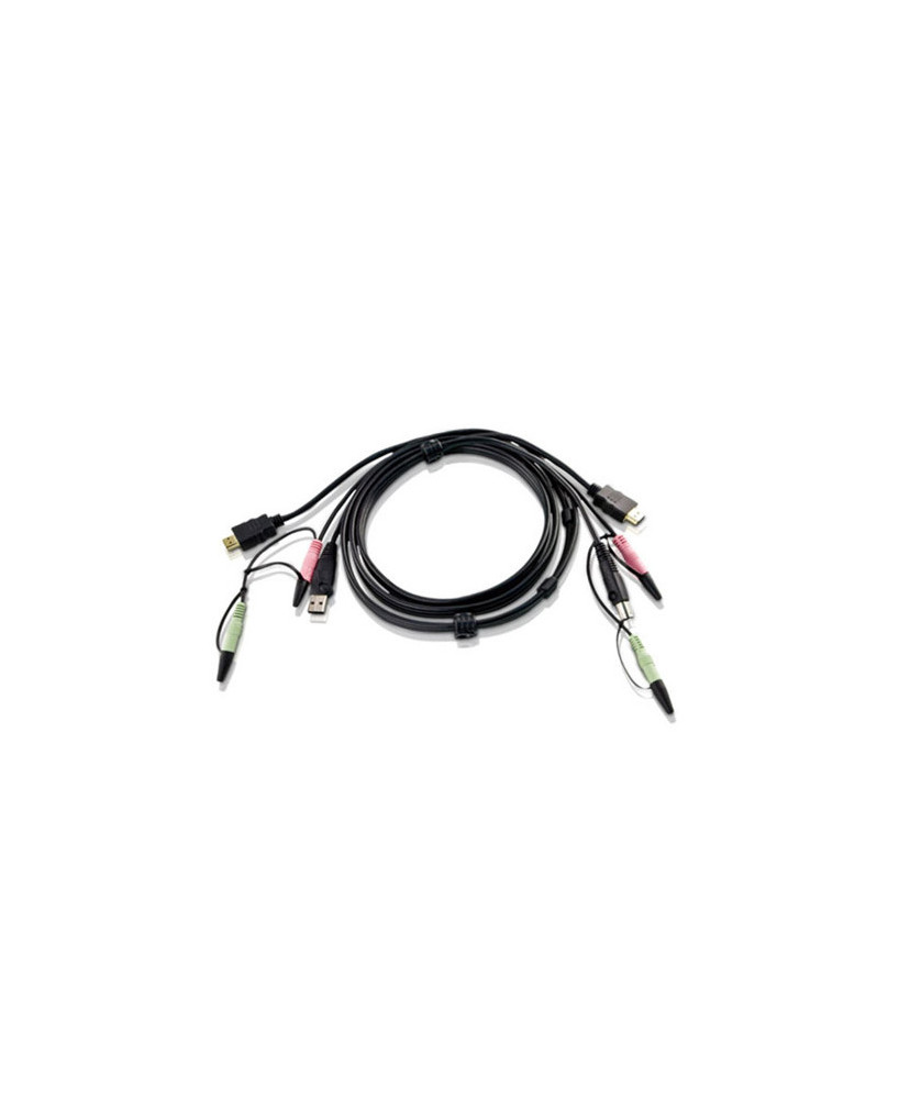 Buy Aten 1.8m USB HDMI KVM Cable with Audio 2L-7D02UH