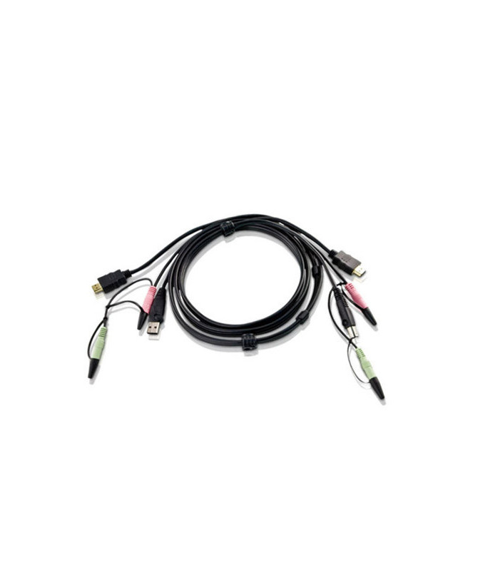 Buy Aten 1.8m USB HDMI KVM Cable with Audio 2L-7D02UH