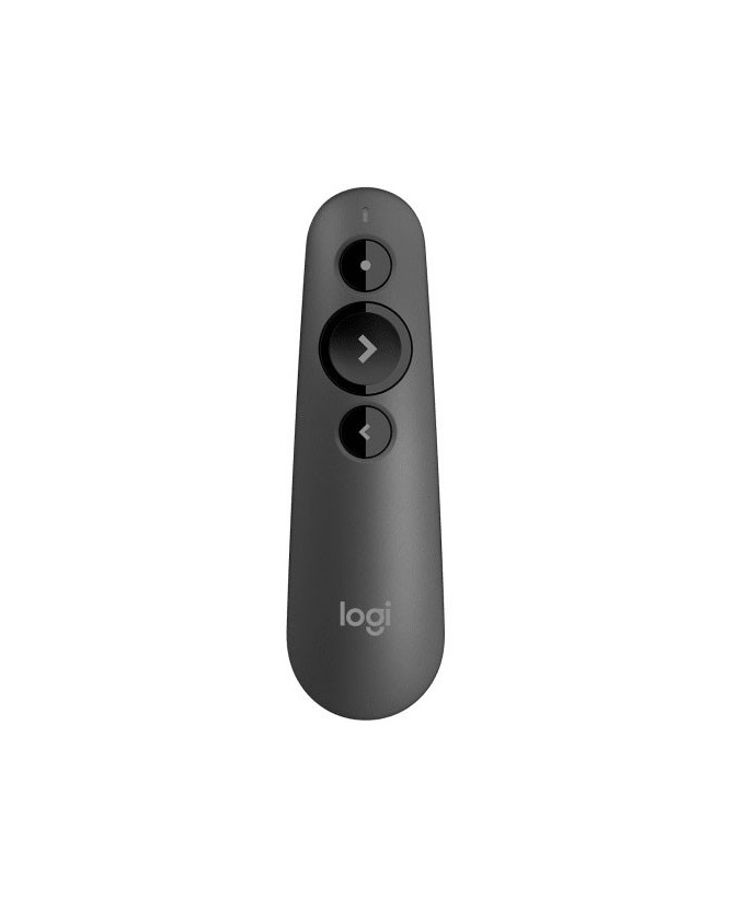 Buy Logitech R500S Laser Presentation Remote in Graphite with Bluetooth and USB Connectivity 910-006521 for PowerPoint Keynote Google Slides