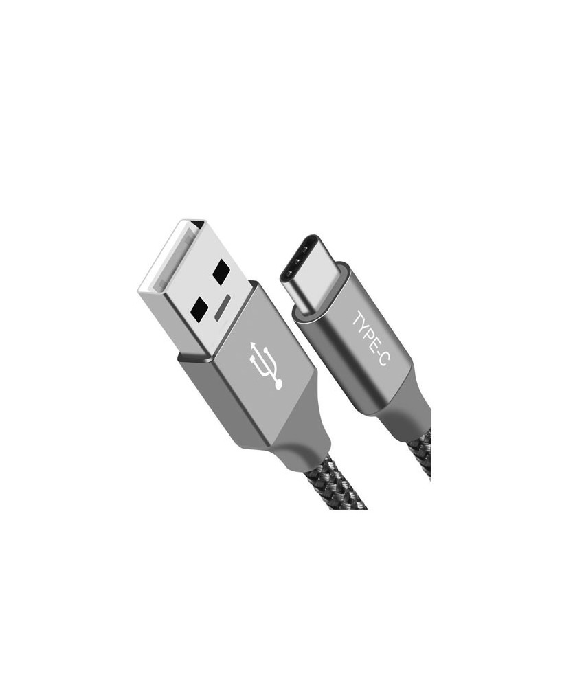 Buy Astrotek 1m USB-C Type-C Data Sync Charger Cable in Silver AT-USBTYPEC-S1