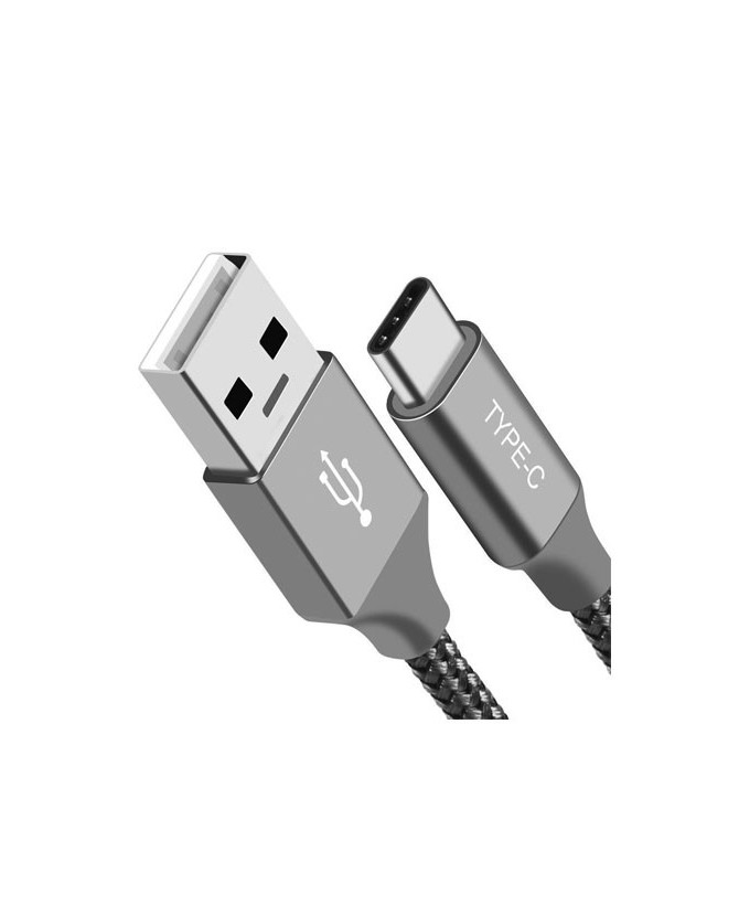 Buy Astrotek 1m USB-C Type-C Data Sync Charger Cable in Silver AT-USBTYPEC-S1