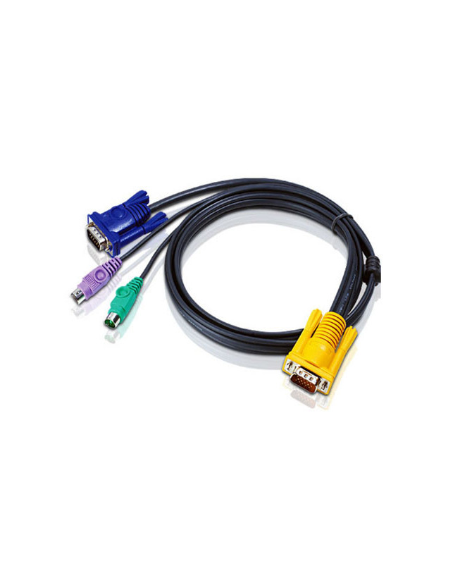 Buy Aten KVM Cable 1.8m with VGA & PS/2 to 3in1 SPHD 2L-5202P for CS7xE, CS13xx, CS17xxA, CS17xxi, CL5xxx, CL10xx, KL91xx, KN91xx