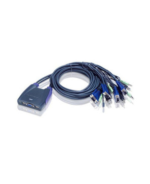 Buy Aten 4-Port USB VGA/Audio Cable KVM Switch CS64UZ-AT