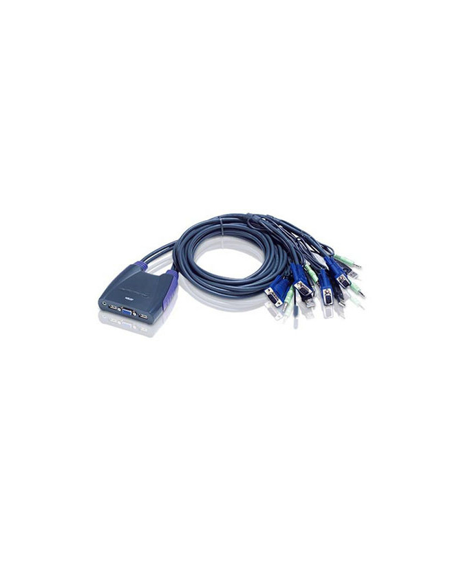 Buy Aten 4-Port USB VGA/Audio Cable KVM Switch CS64UZ-AT