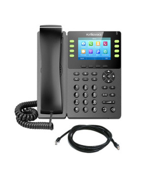 Flyingvoice 8-Line Enterprise Gigabit IPS Color Screen IP Phone FIP14G