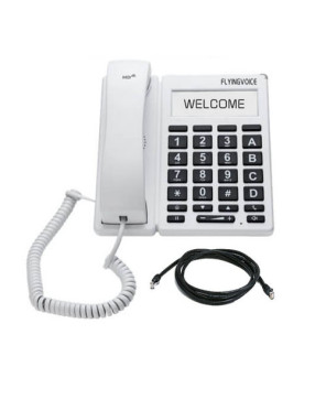 Buy Flyingvoice Customized Big Button IP Phone FIP12WP for Seniors 