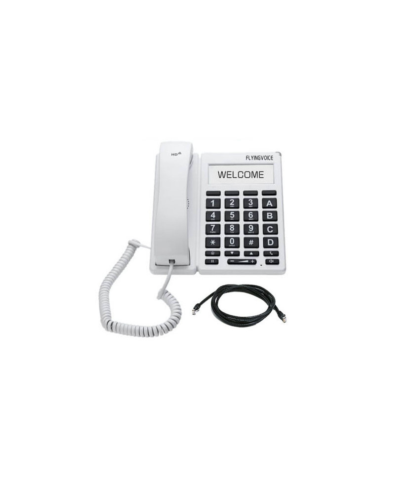 Buy Flyingvoice Customized Big Button IP Phone FIP12WP for Seniors 