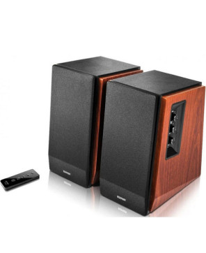 Buy Edifier Bluetooth Lifestyle Bookshelf Studio Speakers in Brown R1700BT-BROWN