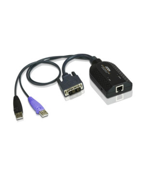 Buy Aten 250mm KVM Cable Adapter with RJ45 to DVI KA7166-AX